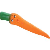 Jouet pour chien carotte en vinyle 21 cm